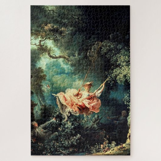 Swing -  Franse Rococo Art van Fragonard Legpuzzel (Verticaal)