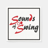 Swing-geluiden Servet (Voorkant)
