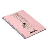 Swing Girl-laptop Notitieboek (Rechterzijde)