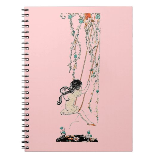 Swing Girl-laptop Notitieboek (Voorkant)