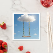 Swing Hanging From a Cumulus Cloud Servet (Insitu)