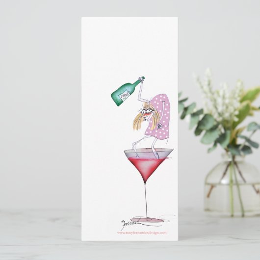 swing het grooove het!, tony fernandes uitnodiging (Staand voorkant)