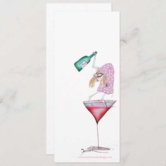 swing het grooove het!, tony fernandes uitnodiging (Voorkant / Achterkant)