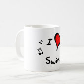Swing I Heart-Love Gift Koffiemok (Voorkant links)