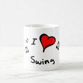 Swing I Heart-Love Gift Koffiemok (Center)