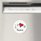 Swing I Heart-Love Gift Magneet (Insitu (Vaatwasser))