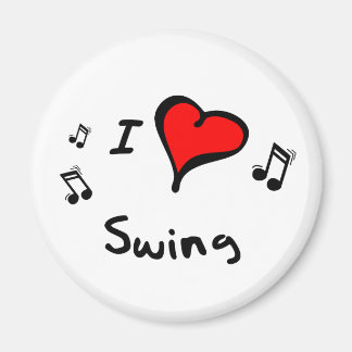 Swing I Heart-Love Gift Magneet