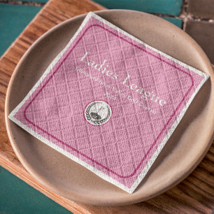 Swing in stijl: Roze Dames Golf League servet