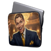 Swing King Laptop Sleeve (Voorkant Links)