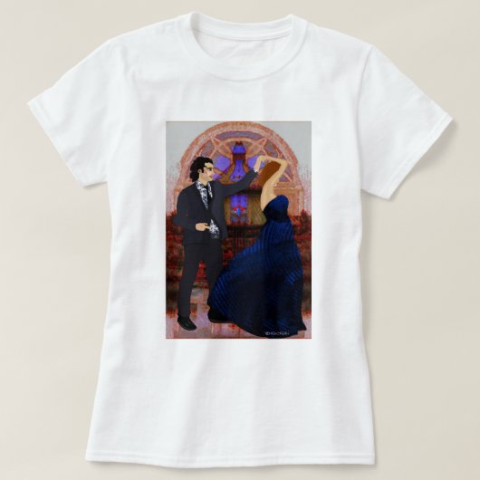 Swing LeeMariie's creatieve ontwerpen T-shirt (Design voorkant)