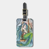Swing - Mermaid Art Bagagelabel (Voorkant verticaal)