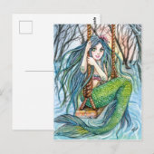 Swing - Mermaid Art Briefkaart (Voorkant / Achterkant)