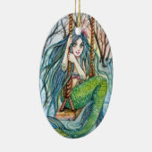 Swing - Mermaid Art Keramisch Ornament (Rechts)