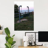 Swing met Uitzicht Poster (Thuiskantoor)