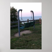 Swing met Uitzicht Poster (Voorkant)