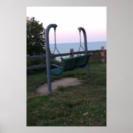 Swing met Uitzicht Poster