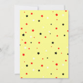 Swing On Over Softball Birthday Kaart (Achterkant)