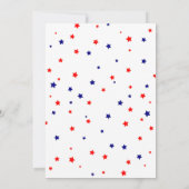 Swing op over honkbal verjaardagsfeest kaart (Achterkant)