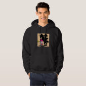 Swing Rocking Horse Unicorn Childhood Riding Women Hoodie (Voorkant volledig)