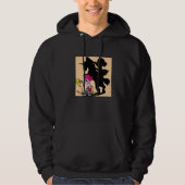 Swing Rocking Horse Unicorn Childhood Riding Women Hoodie (Voorkant)