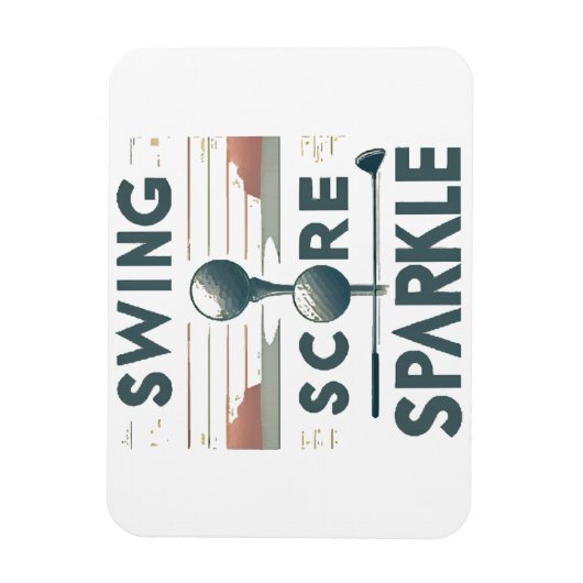 Swing, score, fonkeling magneet (Verticaal)