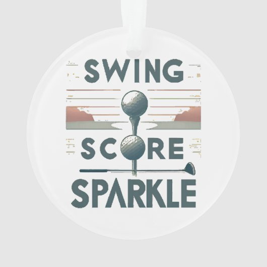 Swing, score, fonkeling ornament (achterkant)