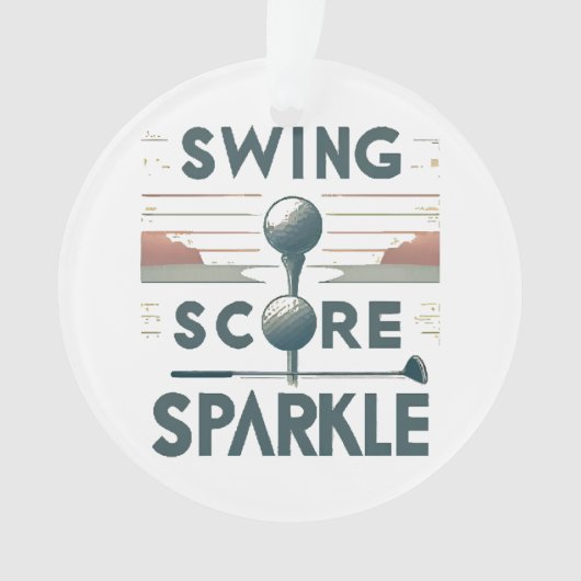 Swing, score, fonkeling ornament (voorkant)