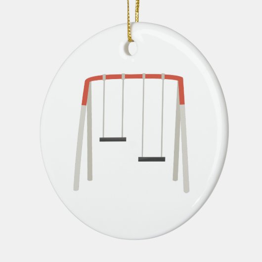 Swing set keramisch ornament (Links)