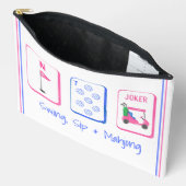 Swing, Sip, Mahjong / Golf Mahjong Tegel Etui (Open)