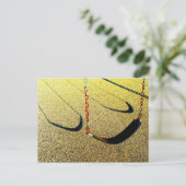 Swing Smile Briefkaart (Staand voorkant)