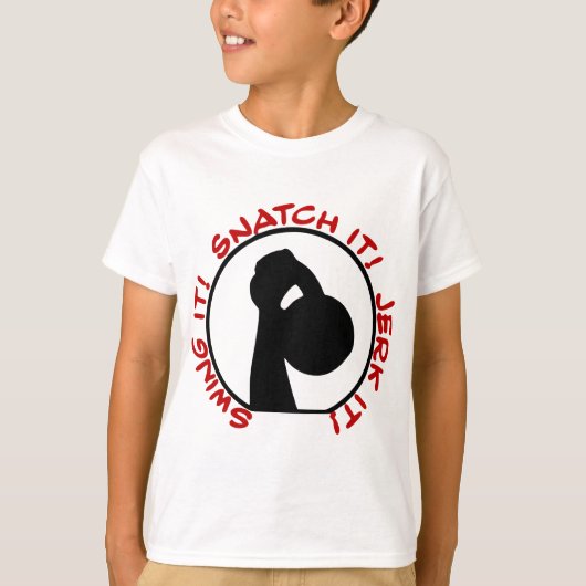 Swing Snatch Jerk Classic T-shirt (Voorkant)