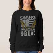 Swing Squad US Flag - Construction Workers & Const Trui (Voorkant)