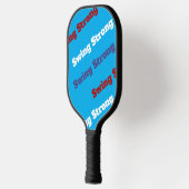 "Swing Sterk" Patriottisch Pickleball Paddle (Links)