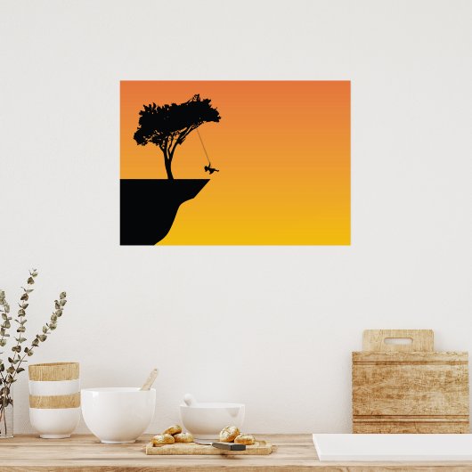 Swing-structuur Poster (Keuken)