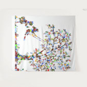 Swing Tapijt Wandkleed (Voorkant (horizontaal))