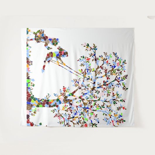 Swing Tapijt Wandkleed (Voorkant (horizontaal))