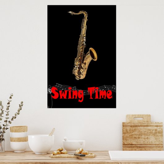 Swing Time 36 x 24 Poster (Keuken)