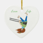 Swing Time Heart Ornament (Voorkant)