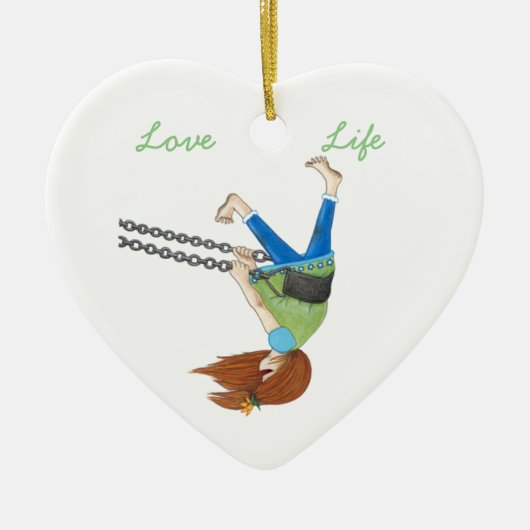 Swing Time Heart Ornament (Voorkant)