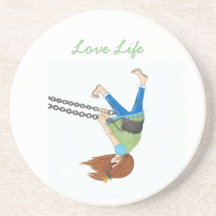 Swing Time Sandstone-Onderzetter