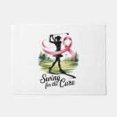 Swing voor de genezing van borstkanker deurmat (Voorkant)