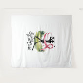 Swing voor de genezing van borstkanker wandkleed (Voorkant (horizontaal))