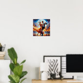 Swingdansen Ballroomdansen Danser Dans Poster (Thuiskantoor)