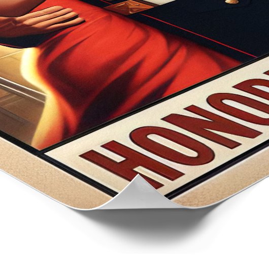 swingdansgroet voor militaire dienst poster (Hoek)