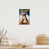 swingdansgroet voor militaire dienst poster (Keuken)