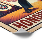  swingdansgroet voor militaire dienst poster (Hoek)