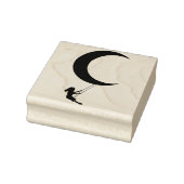 Swingen op de maan rubberstempel (Stempel)