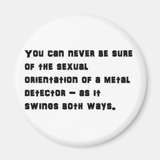 Swingende detector magneet (Voorkant)