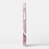 Swingende Fractal, Moderne Abstracte Bes Pink Kuns Case-Mate iPhone Case (Achterkant / Rechts)