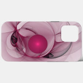 Swingende Fractal, Moderne Abstracte Besroze Kunst Case-Mate iPhone Case (Achterkant (horizontaal))